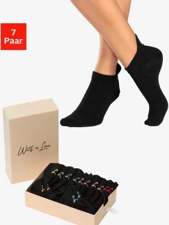 7 paires de socquettes dans le coffret cadeau
