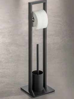 Accessoires wc métal noir