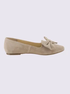 Ballerines cuir velours de chèvre