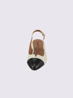 Ballerines ouvertes à l'arrière de fabrication portugaise