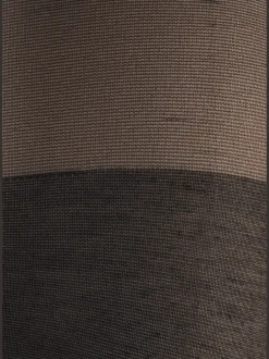 Bas cuissardes à rayures noires raffinées