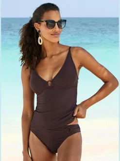 Bas de maillot de bain anneau décoratif imitation corne