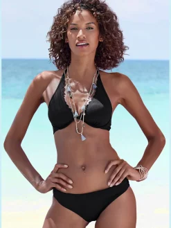 Bas de maillot de bain bords ondulés au laser