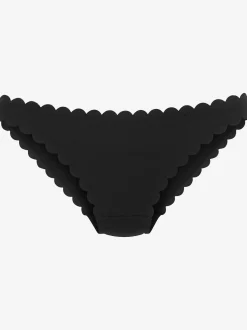 Bas de maillot de bain bords ondulés au laser