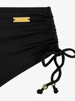 Bas de maillot de bain coupe haute, à resserrer sur les côtés