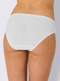 Bas de maillot de bain côtes fines