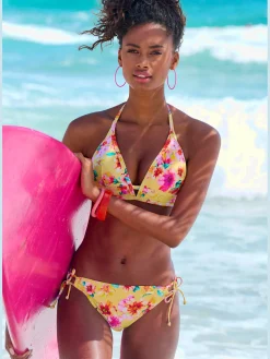 Bas de maillot de bain design floral tendance