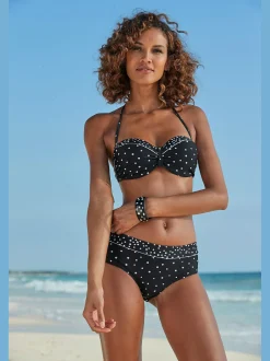 Bas de maillot de bain design classique et passepoil
