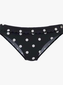 Bas de maillot de bain design tendance avec bordure cocotte