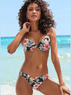 Bas de maillot de bain imprimé floral : chaque pièce est unique