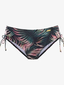 Bas de maillot de bain imprimé tropical