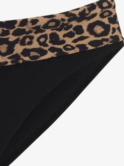 Bas de maillot de bain imprimé léopard tendance