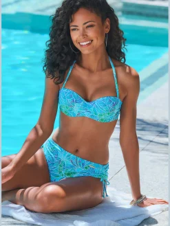Bas de maillot de bain imprimé floral