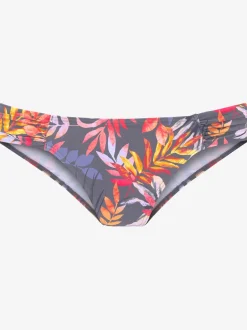 Bas de maillot de bain imprimé, effet de couleur différent pour chaque pièce