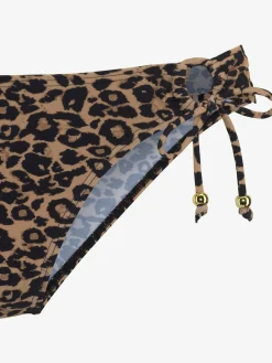 Bas de maillot de bain imprimé léopard tendance