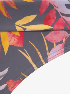 Bas de maillot de bain imprimé, effet de couleur différent pour chaque pièce