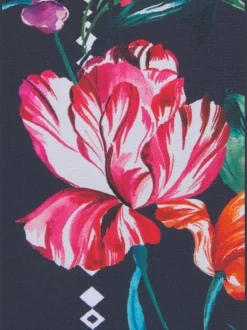 Bas de maillot de bain imprimé floral moderne
