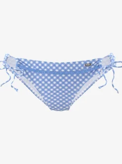 Bas de maillot de bain imprimé vichy moderne