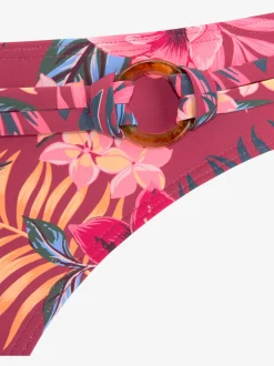 Bas de maillot de bain imprimé tropical