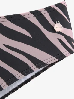 Bas de maillot de bain imprimé zébré élégant
