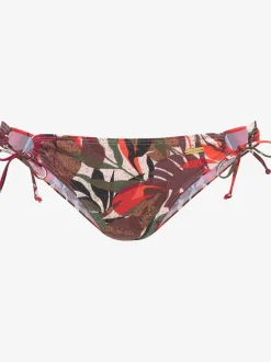 Bas de maillot de bain imprimé tropical