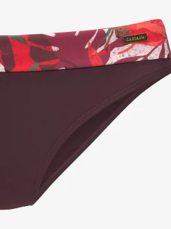 Bas de maillot de bain imprimé tropical