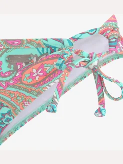 Bas de maillot de bain imprimé, effet de couleur différent pour chaque pièce
