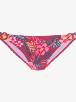 Bas de maillot de bain imprimé tropical