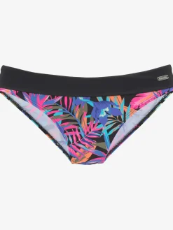 Bas de maillot de bain large ceinture à revers