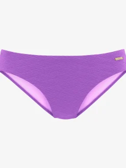 Bas de maillot de bain matière structurée aux couleurs tendances