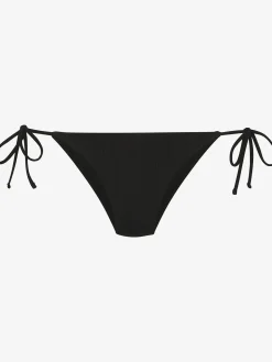 Bas de maillot de bain matière structurée tendance à rayures