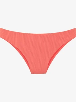 Bas de maillot de bain matière structurée tendance à rayures