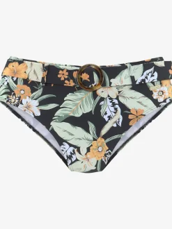 Bas de maillot de bain taille haute imprimé tropical tendance