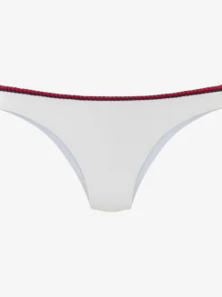 Bas de maillot de bain unis tendance avec cordons