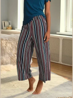 Bas de pyjama pantalon de nuit à motifs
