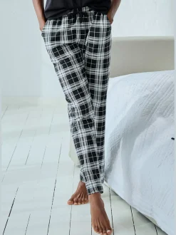 Bas de pyjama pantalon de nuit à motifs