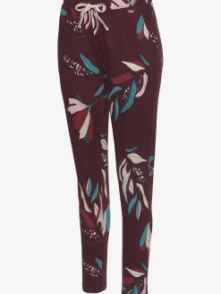 Bas de pyjama pantalon de nuit élégant avec motif sur toute la surface
