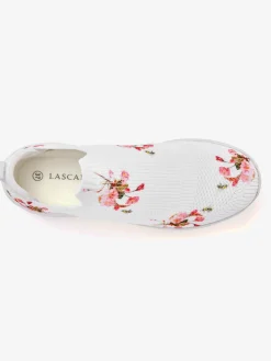 Baskets chaussure en textile à imprimé floral - s'adaptent parfaitement au pied grâce à leur qualité textile douce