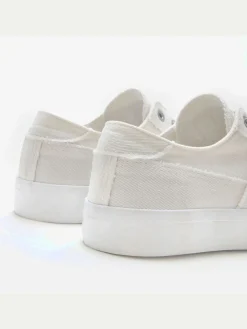 Baskets chaussures en textile confortables, chaussures en tissu doux