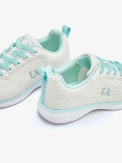 Baskets chaussures en textile, chaussures en tissu avec détails contrastés pour un look raffiné
