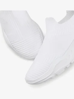 Baskets chaussures en textile, chaussures en tissu – particulièrement légères et confortables, avec semelle chunky tendance