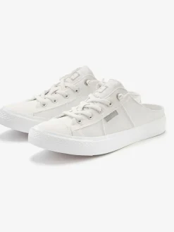 Baskets chaussures en textile au style usé et délavé tendance