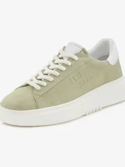 Baskets confortables avec semelle compensée tendance
