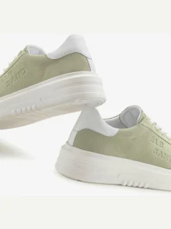 Baskets confortables avec semelle compensée tendance