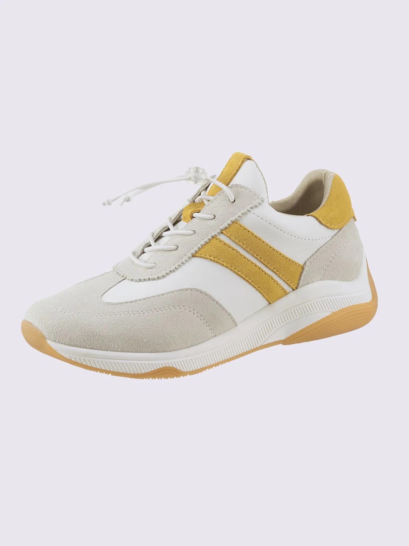 Baskets cuir de bœuf nappa et velours