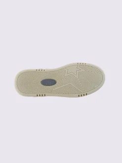 Baskets cuir de bœuf nappa et velours