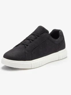 Baskets sneakers à enfiler tendance et confortables avec talon rembourré et semelle légère