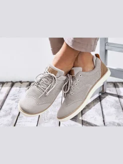 Baskets sneakers au look maille tendance