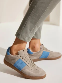Baskets sneakers en cuir doux de qualité