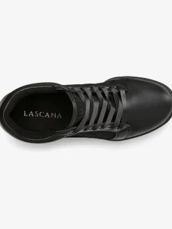 Baskets sneakers élégantes avec empiècement en dentelle tendance, idéales comme chaussures de mariée